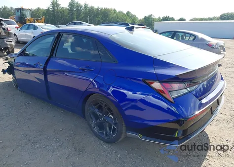 2025 Hyundai Elantra N Line из США, поврежденный, VIN KMHLR4DF1SU981231